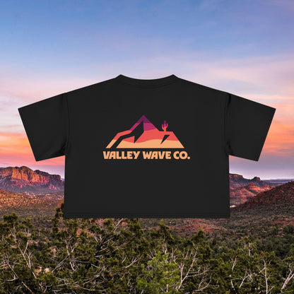 Valley Wave Crop Tee