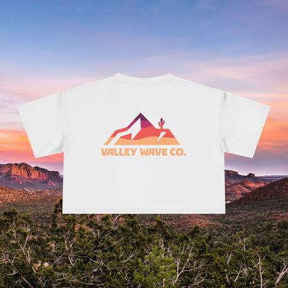 Valley Wave Crop Tee