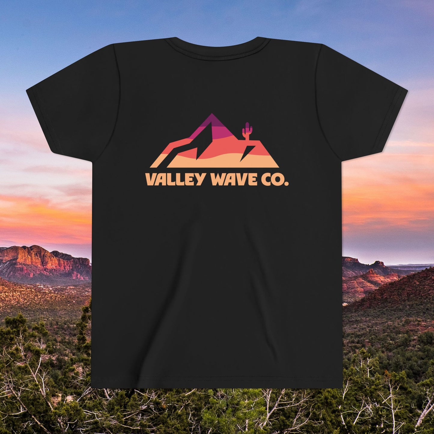 Valley Wave Logo Youth Short Sleeve Tee