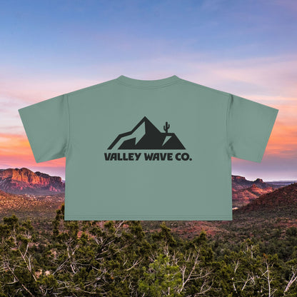 Valley Wave Crop Tee